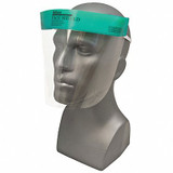 Medsource Face Shield,Clear,Polyester,PK96 MS-12100
