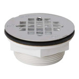 Sim Supply Shower Drain,2 in Body H,SS  133-102