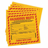 Brady DOT Handling Label,Waste,6" Label W,PK50 121157