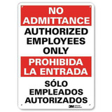 Lyle Notice Sign,10 inx7 in,Plastic U1-1041-NP_7X10