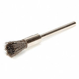Weiler Miniature End Brush,Crimped Wire,1/4" 91228