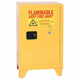 Eagle Mfg Flammable Liquid Safety Cabinet,Yellow 1925XLEGS