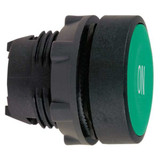 Schneider Electric Flush Push Button,Green,Non-Illum,22mm ZB5AA341