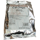 Cafe Delight Frothy Topping - 1 lb (16 oz) Bag - 12/Carton