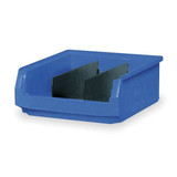 Quantum Storage Systems Bin,Blue,Polyethylene,5 7/8 in QMS531BL