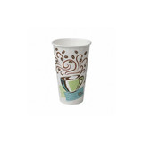 Dixie Industries Disp Hot Cup,16 oz,WH,5356DX,PK500 5356DX