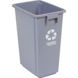 Global Industrial Recycling Can 15 Gallon Gray