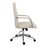 CHAIR,LEATHER TASK,WH