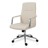 Workspace by Alera® CHAIR,LEATHER TASK,WH ALEWS4106 USS-ALEWS4106