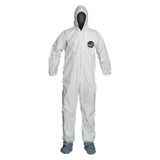 Dupont Coveralls,4XL,Wht,ProShield 50,PK25 NB122SWH4X002500