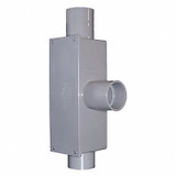 Cantex Conduit Outlet Body,PVC,Trade Size 3in 5133570