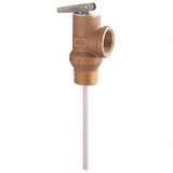 Watts T and P Relief Valve,3/4 In. Inlet 3/4 LF 100XL-4