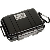 Pelican 1020 Watertight Micro Case With Liner 6-13/16"" x 4-3/4"" x 2-1/8"" Blac