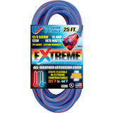 U.S. Wire 99025 25 Ft. Three Conductor Artic/Tropic Cord 12/3 Ga. SJEOW-A 15A Bl