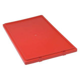 Quantum Storage Systems Lid,Red,Polyethylene,29 1/2 in  LID301RD