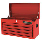 Westward Powder Coated Red,Light Duty,Top Chest  48RJ69