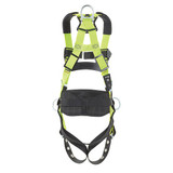 Honeywell Miller Safety Harness,2XL Harness Sizing H5CS311123