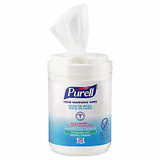 Purell Sanitizer Wipes,Canister,6 x 7" 9031-06