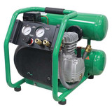 Speedaire Portable Air Compressor,4 gal,Twin Stack  11X355