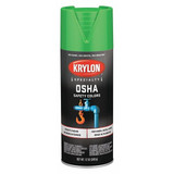 Krylon Spray Paint,Clover Safety Green,Gloss K02012777