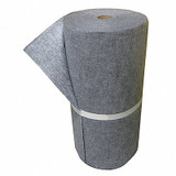 Brady Spc Absorbents Absorbent Roll,Universal,Gray,150 ft.L SIR36150