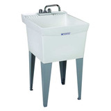 Mustee ELMustee,Laundry Tub,Rect,24inx20inx13in 19CF