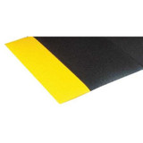 Notrax Antifatigue Mat,Black,YllwBrdr,3ft.x5ft. 413S0035BY