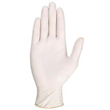 Condor Disposable Gloves,Rubber Latex,L,PK100 10D865