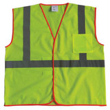 Condor U-Block Vest, Class1 Yellow/Grn, 2XL/3XL 53YK41