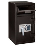 SentrySafe Front Loading Depository Safe DH-134E - 14""W x 15-5/8""D x 27""H Bla