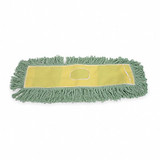 Tough Guy Dust Mop,Green,Cotton/Polyester 3XGA2