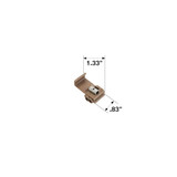 3m InsulDsplConn,Brown,Run Tap,PP,PK100 567 BOX