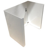 Bowman Dispensers Face Mask Dispenser,White,Steel FB-091