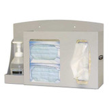 Bowman Dispensers Respiratory Hygiene Station,Aluminum RS001-0412