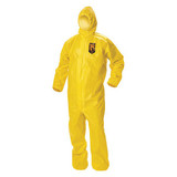 Kleenguard Coveralls,L,Ylw,KleenGuard(TM) A70,PK12 09813