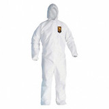 Kleenguard Hooded Coveralls,XL,White,SMMMS,PK24 49114