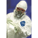 Dupont Hooded Coveralls,XL,Wht,Tyvek 400,PK25 TY127SWHXL002500