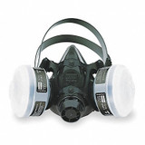 Honeywell North Half Mask Respirator Kit,L,Black 7701N95L