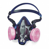 Honeywell North Half Mask Respirator Kit,M,Black 7780P100M