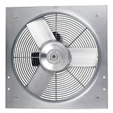Dayton Exhaust Fan,16In Bl,Alum, 115/230V 10D964