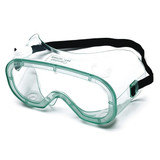 Condor Safety Goggles, PVC, Clear, Wraparound 4VCF7