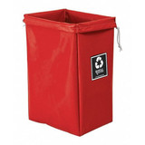 Royal Basket Trucks Hamper Bag,30 in H,Red G00-RRX-EBN