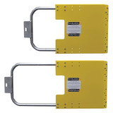 Garlock Safety Systems Single-Door,23 3/4 in,Yellow 301534