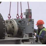 Rud Chain Hoist Ring,M8-1.25 Thread,660 lb 8500911