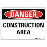 Lyle Danger Sign,10 in x 14 in,Aluminum U3-1238-RA_14X10