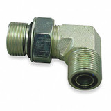 Aeroquip Hose Adapter,1/2",ORS,1/2",ORB FF1868T0808S