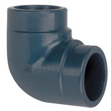 Manufacturer Varies 90 Elbow,1 in,Schedule 80,Socket,Gray 806-010