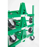 Greenlee Pipe Rack,Mobile,1000 lb. 668