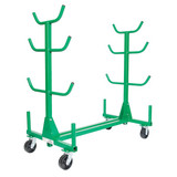 Greenlee Pipe Rack,Mobile,1000 lb. 668