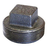 Anvil Hex Head Plug, Cast Iron, 1 in,Class 150 0318901881